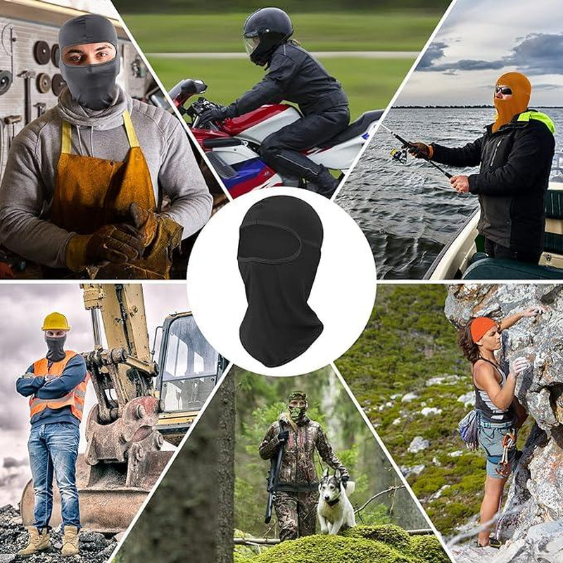 Ski Mask, Balaclava Face Mask for Men and Women – Skiing, Snowboarding, Motorcycle, UV Protection, Hat Neck Dust Proof Winter Hiking Multifunctional