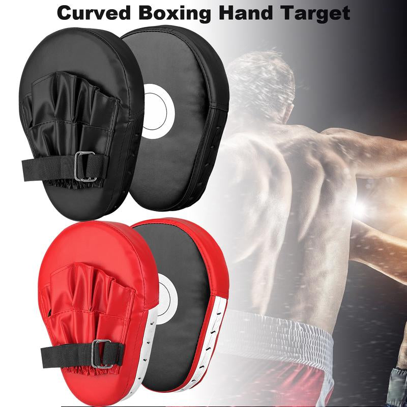 1/2PCS Boxing Mitts, Punching Focus Mitts, Training Boxing Target Pads/Gloves, Martial Arts for Youth (Thickened PU)