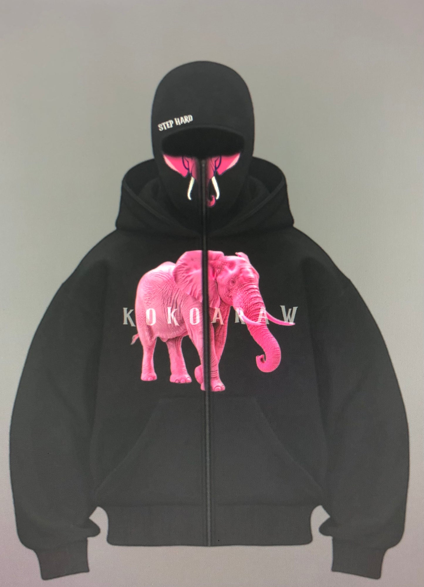 Prepárate para destacar con nuestra chaqueta Drill de KOKOARAW.STUDIOS , una prenda versátil que combina con la comodidad, durabilidad e ir pisando fuerte como elefante a donde vayas.